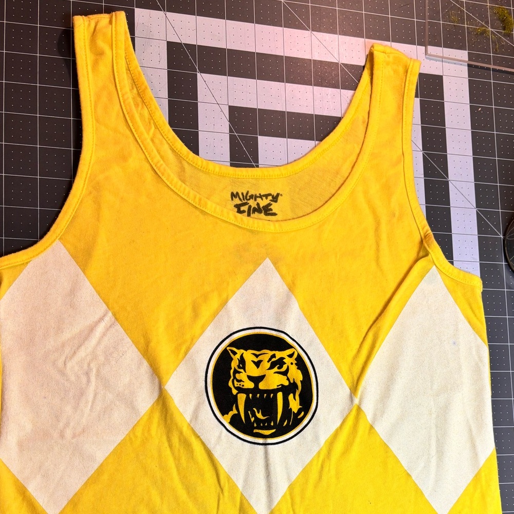 Mighty Fine / Power Rangers Tank / size M - Picture 3 of 4